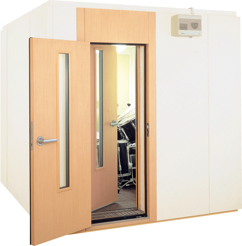 カワイ防音ルーム「ナサール」ユニットタイプ：ドラム対応 2重防音室